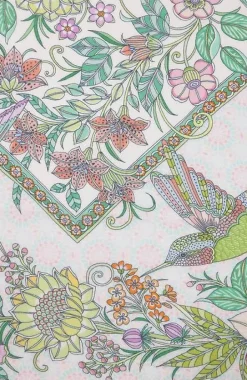 Garden-Scene Square Scarf | Jjill
