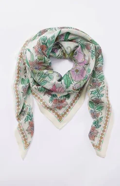 Garden-Scene Square Scarf | Jjill