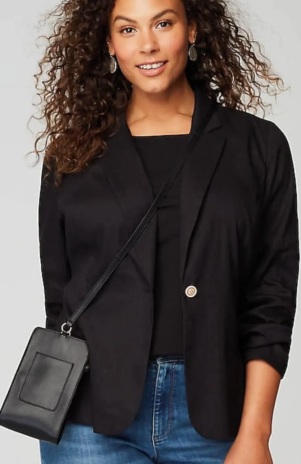 Harper Leather Crossbody | Jjill