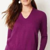 High Ribbed-Sleeves Sweater | Jjill