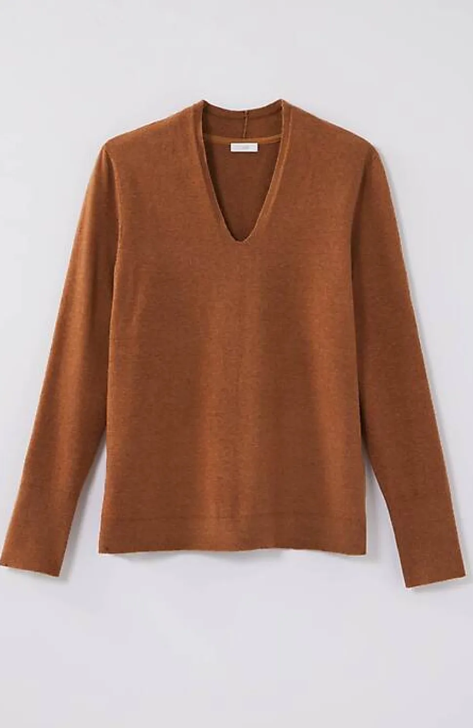 High Ribbed-Sleeves Sweater | Jjill