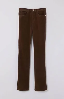 High-Rise Corduroy Boot-Cut Jeans | Jjill