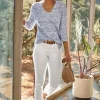 High-Rise Fringe-Hem Crops | Jjill