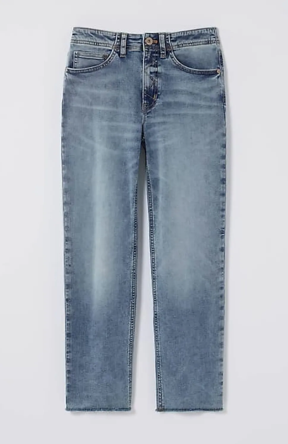 High-Rise Fringe-Hem Crops | Jjill