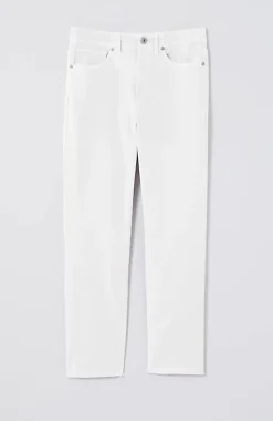 High-Rise Fringe-Hem Crops | Jjill