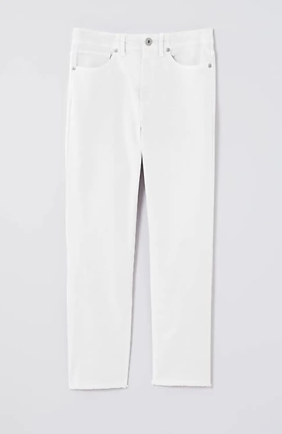 High-Rise Fringe-Hem Crops | Jjill