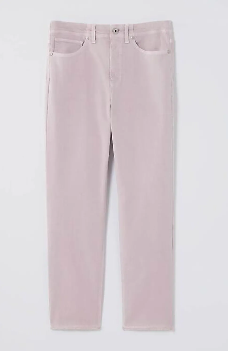 High-Rise Fringe-Hem Crops | Jjill