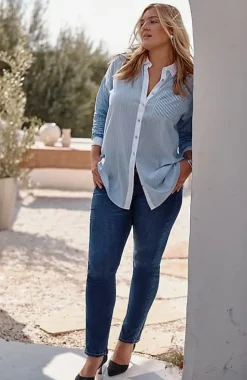 High-Rise Straight-Leg Jeans | Jjill