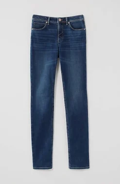High-Rise Straight-Leg Jeans | Jjill