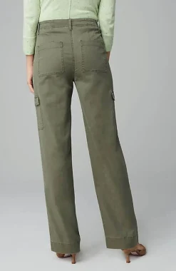 High-Rise Wide-Leg Cargo Pants | Jjill