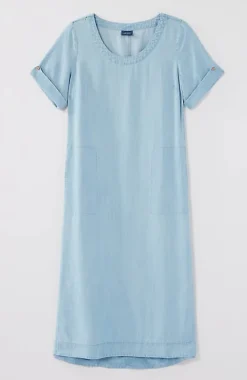 Indigo High-Low Dress | Jjill