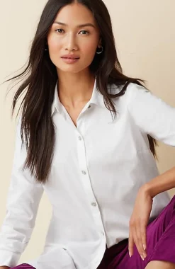 Jeweled-Button Tunic | Jjill