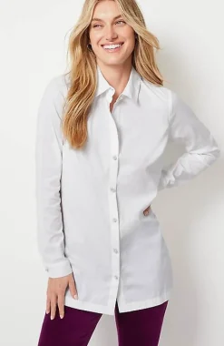 Jeweled-Button Tunic | Jjill