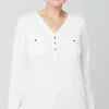 Knit Patch-Pocket Camp Shirt | Jjill