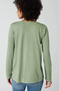 Knit Patch-Pocket Camp Shirt | Jjill