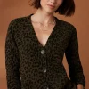 Leopard-Printed Cardi | Jjill