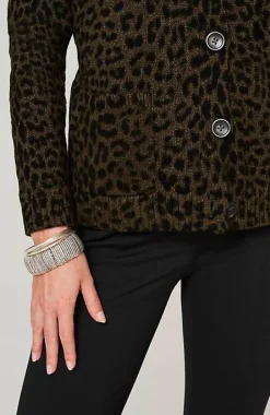 Leopard-Printed Cardi | Jjill