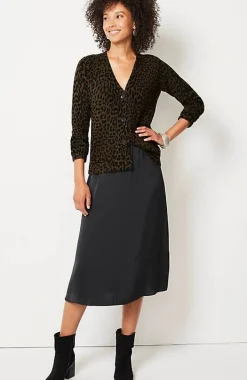Leopard-Printed Cardi | Jjill