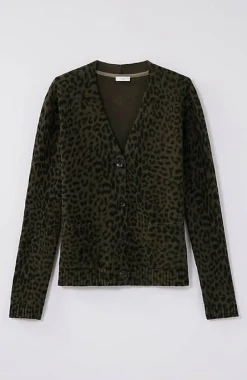Leopard-Printed Cardi | Jjill