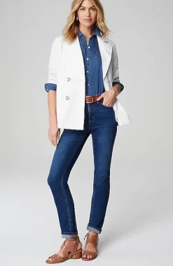 Lightweight Double-Breasted Jacket | Jjill