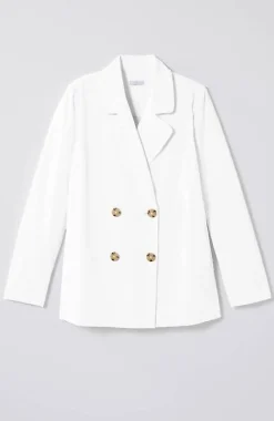 Lightweight Double-Breasted Jacket | Jjill