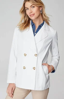 Lightweight Double-Breasted Jacket | Jjill