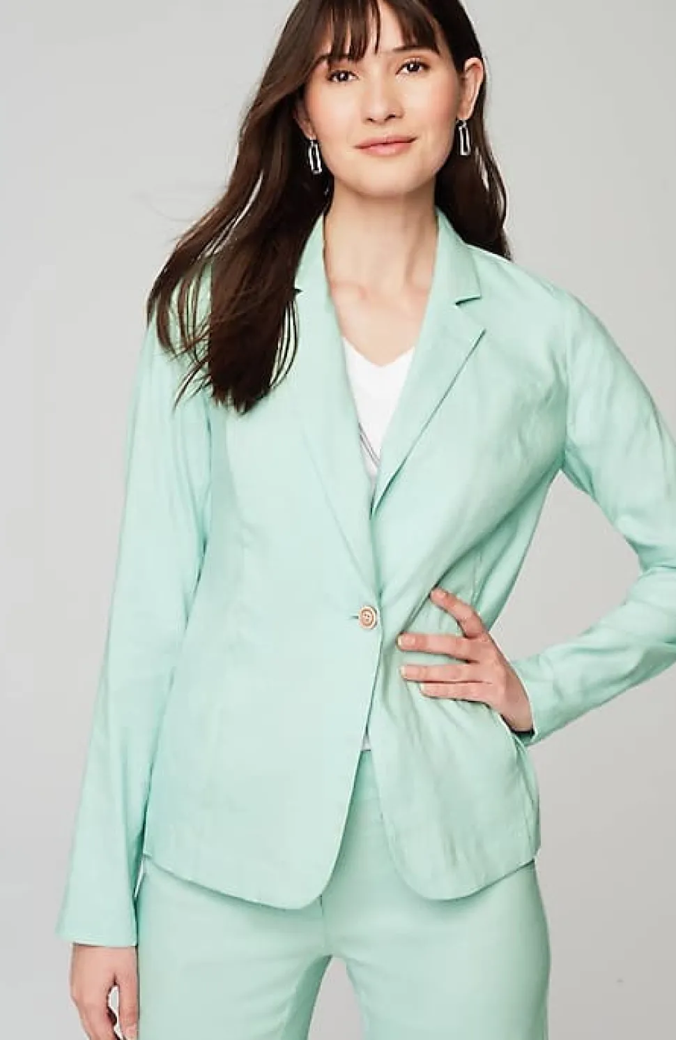 Linen Blazer | Jjill