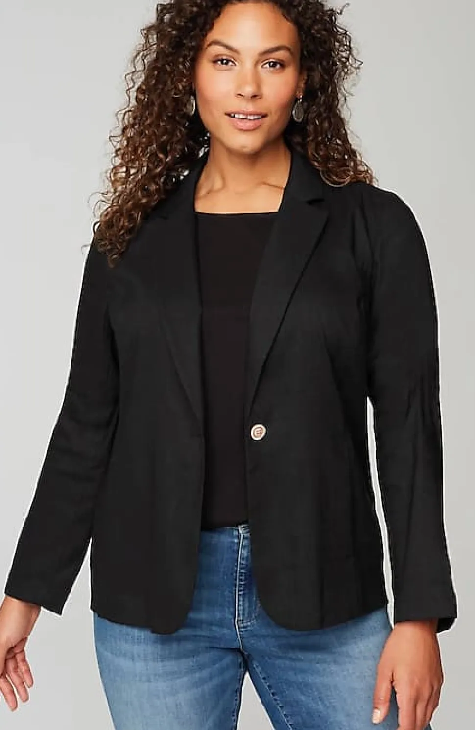 Linen Blazer | Jjill