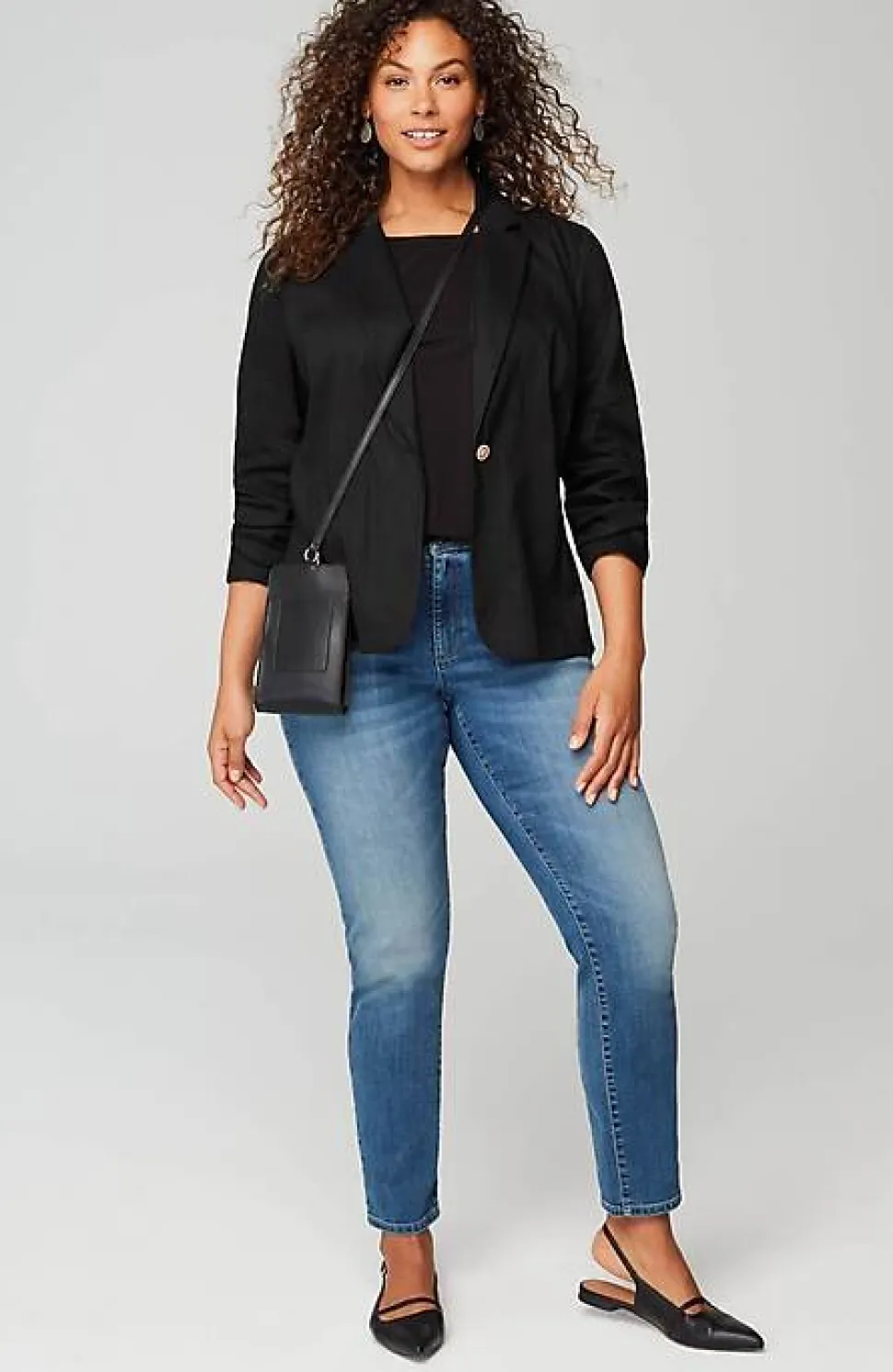 Linen Blazer | Jjill