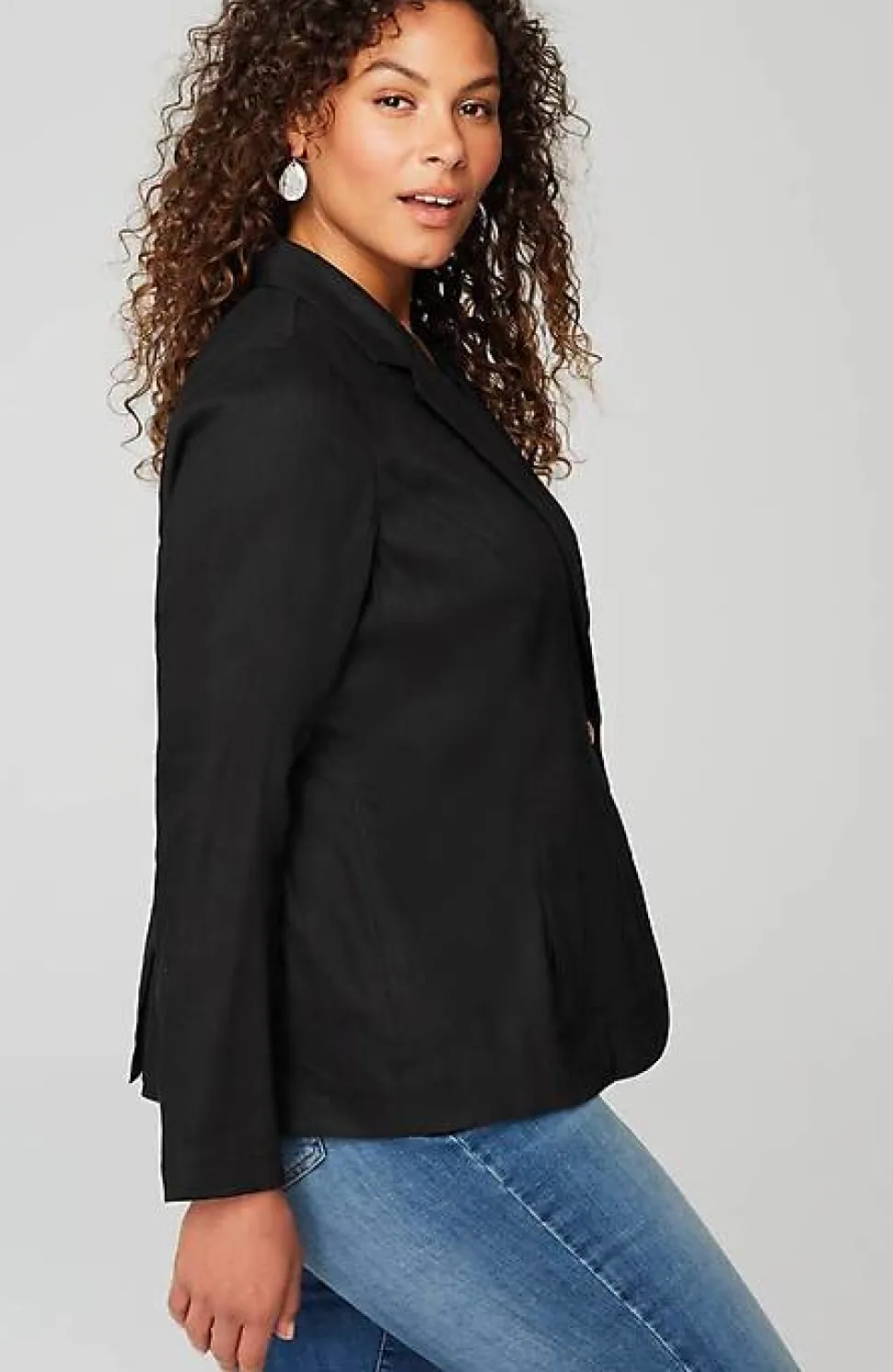 Linen Blazer | Jjill