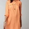 Linen Popover Shirtdress | Jjill