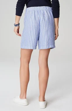 Linen U0026 Rayon Pleat-Front Shorts | Jjill