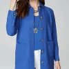 Long Linen Duster Jacket | Jjill