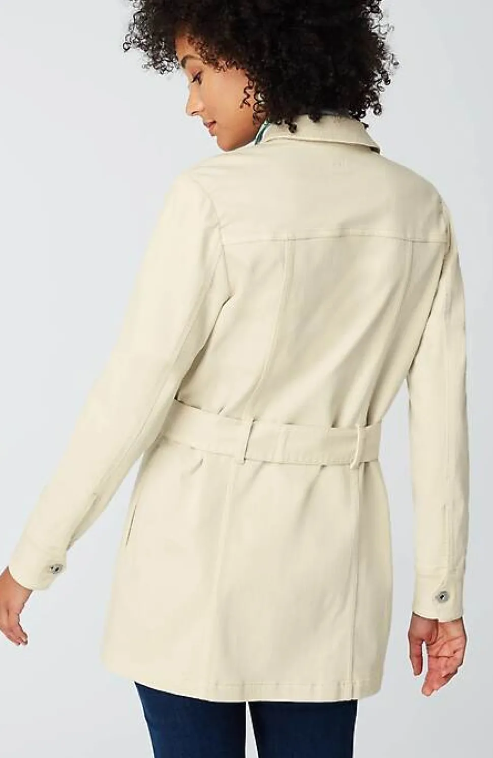 Long Modern Utility Jacket | Jjill