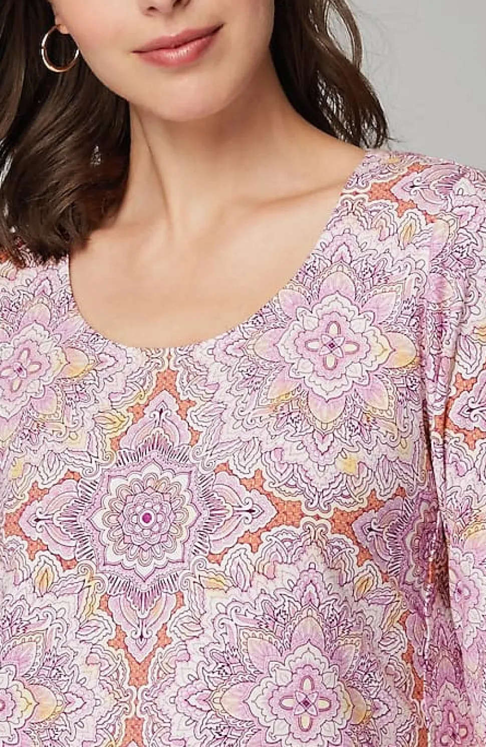 Luxe Supima® A-Line Tunic | Jjill