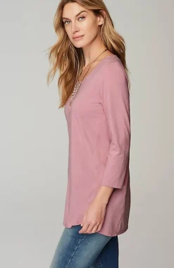 Luxe Supima® A-Line Tunic | Jjill