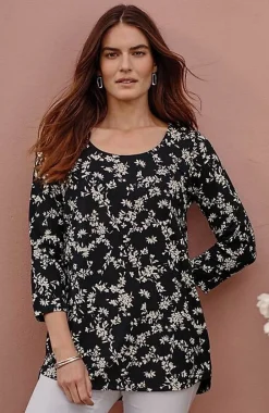 Luxe Supima® A-Line Tunic | Jjill