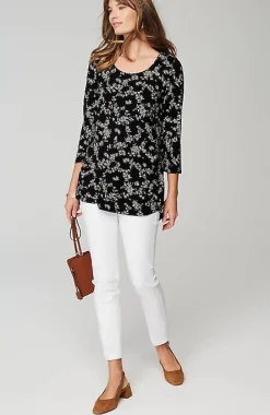 Luxe Supima® A-Line Tunic | Jjill