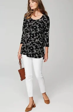 Luxe Supima® A-Line Tunic | Jjill