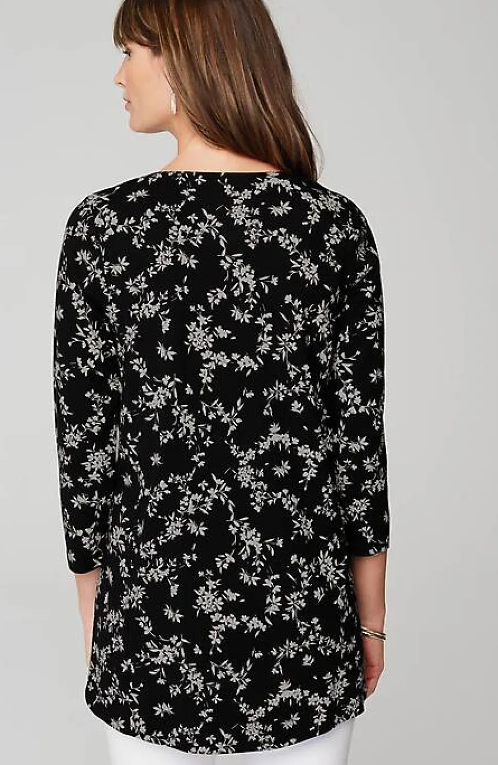 Luxe Supima® A-Line Tunic | Jjill