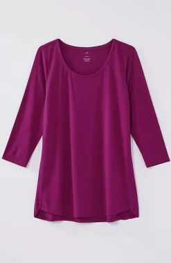 Luxe Supima® A-Line Tunic | Jjill