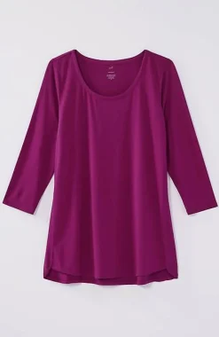 Luxe Supima® A-Line Tunic | Jjill
