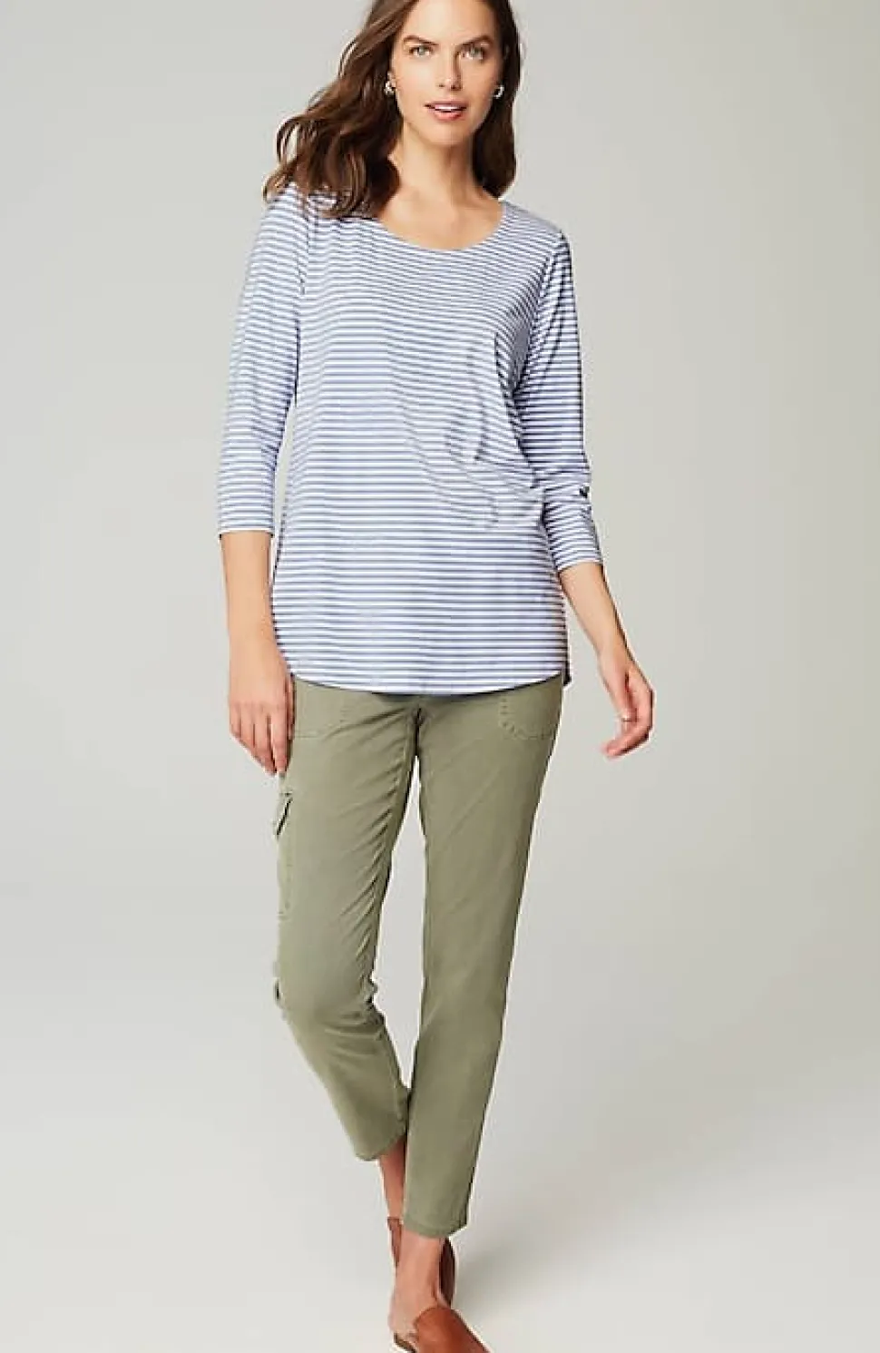 Luxe Supima® A-Line Tunic | Jjill