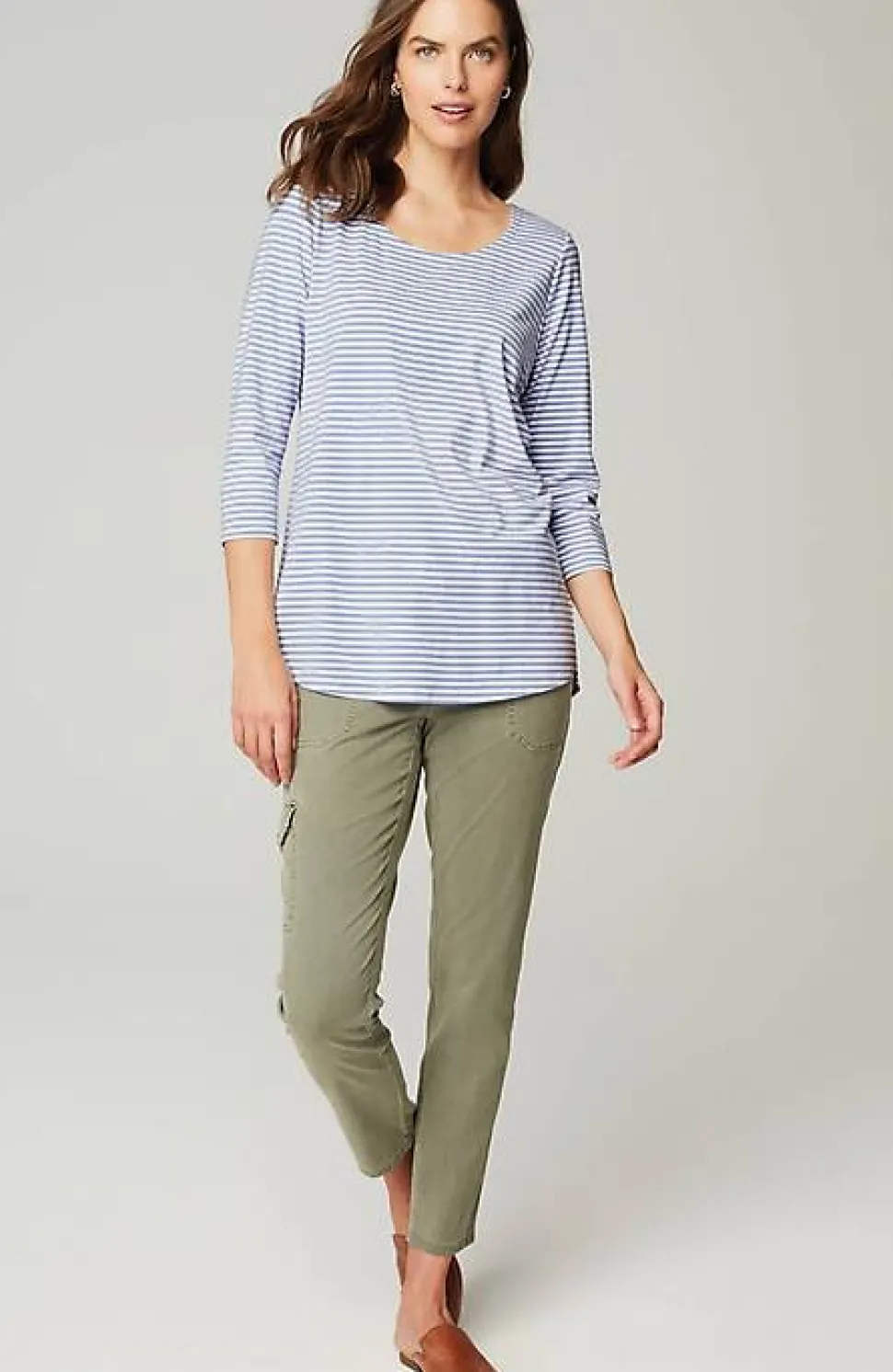 Luxe Supima® A-Line Tunic | Jjill