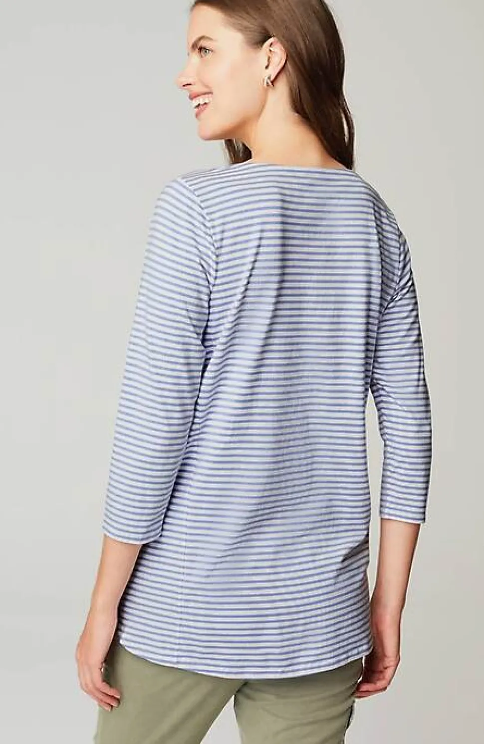 Luxe Supima® A-Line Tunic | Jjill
