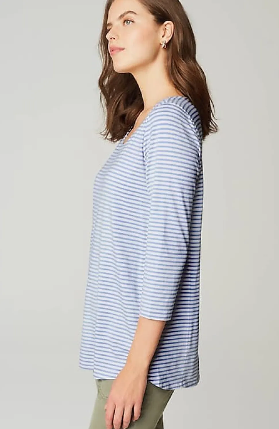 Luxe Supima® A-Line Tunic | Jjill