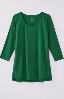 Luxe Supima® A-Line Tunic | Jjill