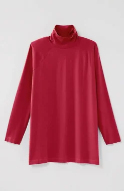 Luxe Supima® Everyday Turtleneck Tunic | Jjill