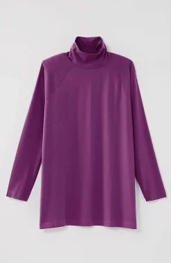 Luxe Supima® Everyday Turtleneck Tunic | Jjill