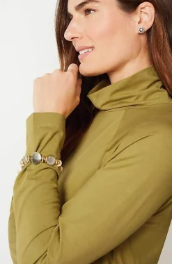 Luxe Supima® Everyday Turtleneck Tunic | Jjill